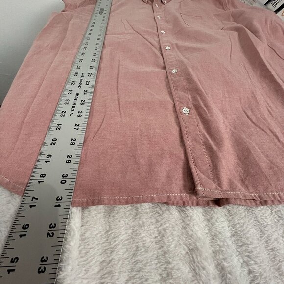 Lucky Brand Mens XXL Classic Fit Pink Button-Down Shirt Saturday Stretch New $59 - Picture 9 of 9